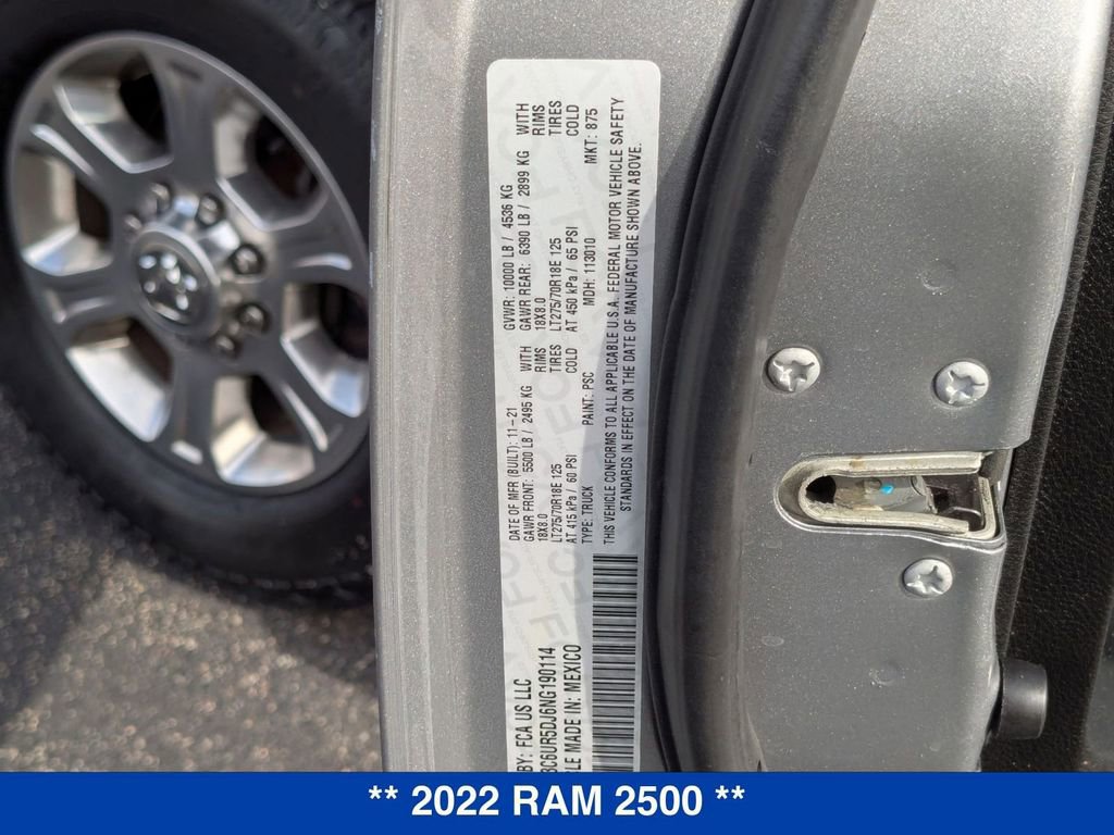 Used 2022 RAM 2500 Big Horn w/ Level A Equipment Group image 35