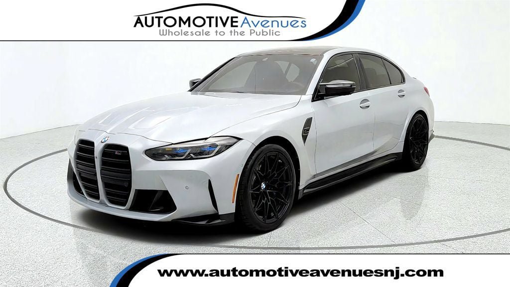 Used 2023 BMW M3 Competition w/ M Carbon Exterior Package AWD/4WD image 1