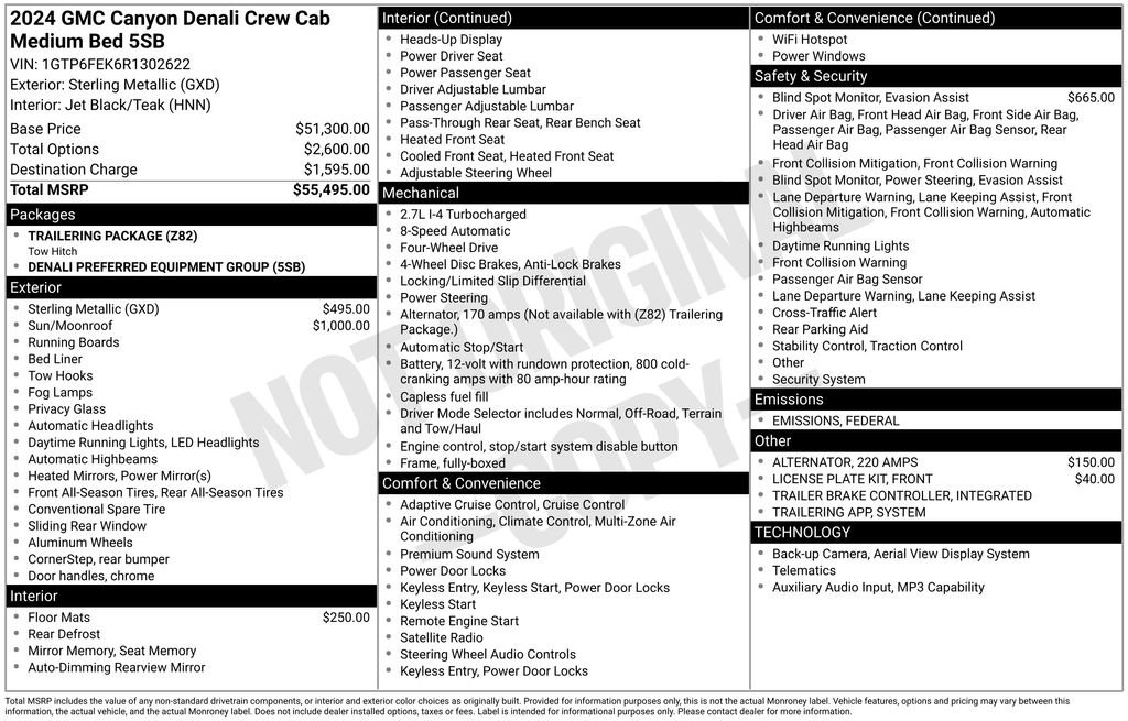 Certified 2024 GMC Canyon Denali image 55