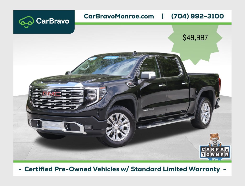 Certified 2023 GMC Sierra 1500 Denali AWD/4WD 360° Tour