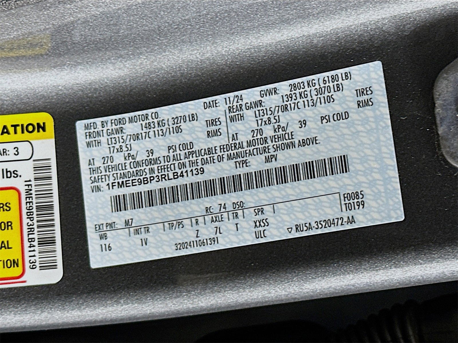 Used 2024 Ford Bronco Badlands w/ Sasquatch Package image 31