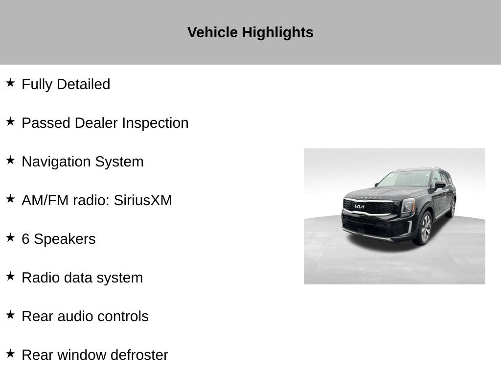 Certified 2022 Kia Telluride S AWD/4WD image 19