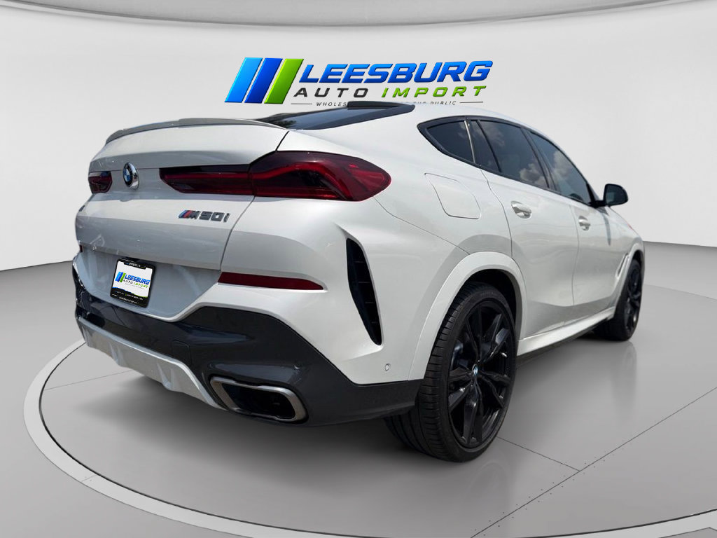 Used 2021 BMW X6 M50i w/ Executive Package AWD/4WD image 3