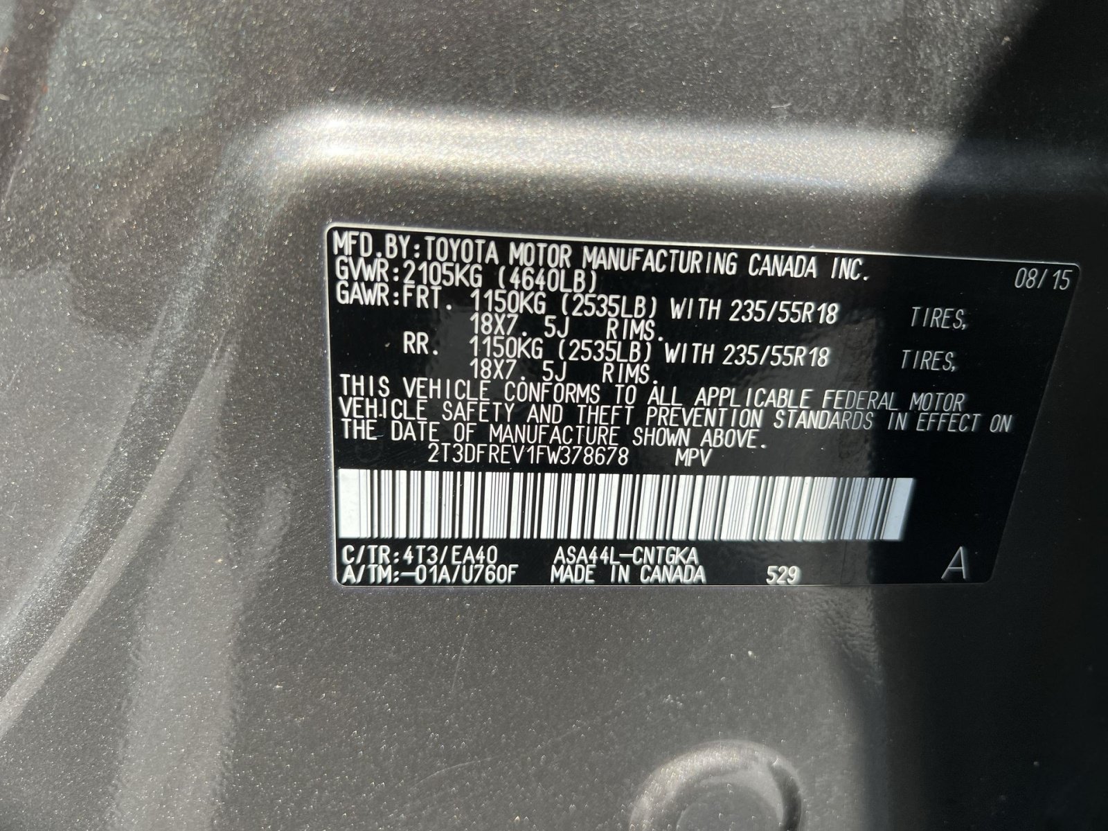 Used 2015 Toyota RAV4 Limited w/ Technology Package AWD/4WD image 29