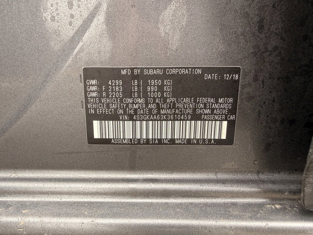 Used 2019 Subaru Impreza 2.0i image 36