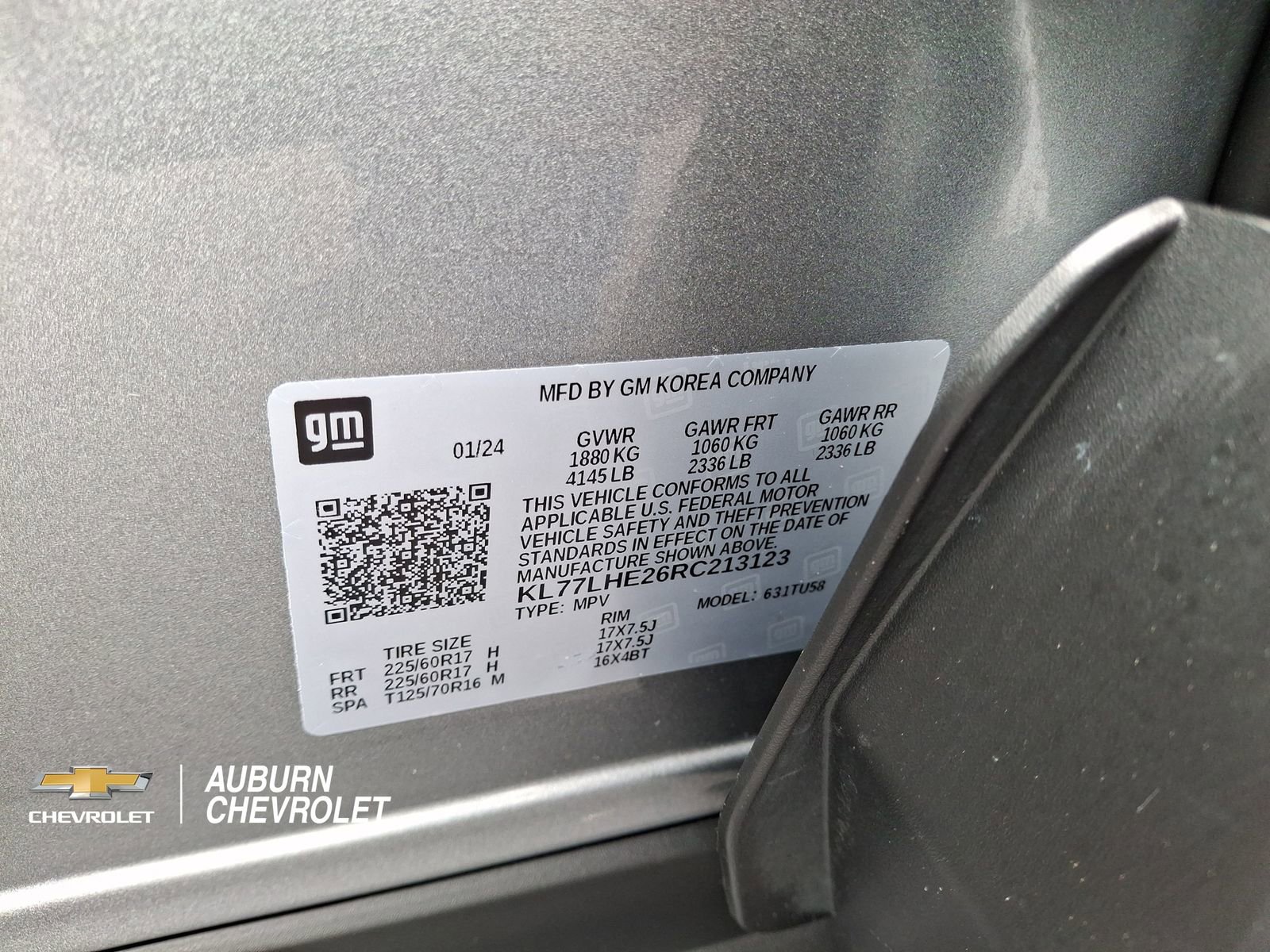 Certified 2024 Chevrolet Trax LT w/ Driver Confidence Package FWD image 27
