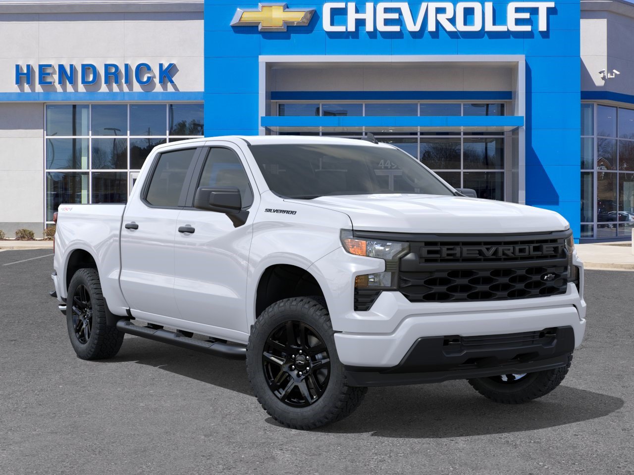 New 2026 Chevrolet Silverado 1500 Custom w/ Turbomax Blackout Package AWD/4WD image 9