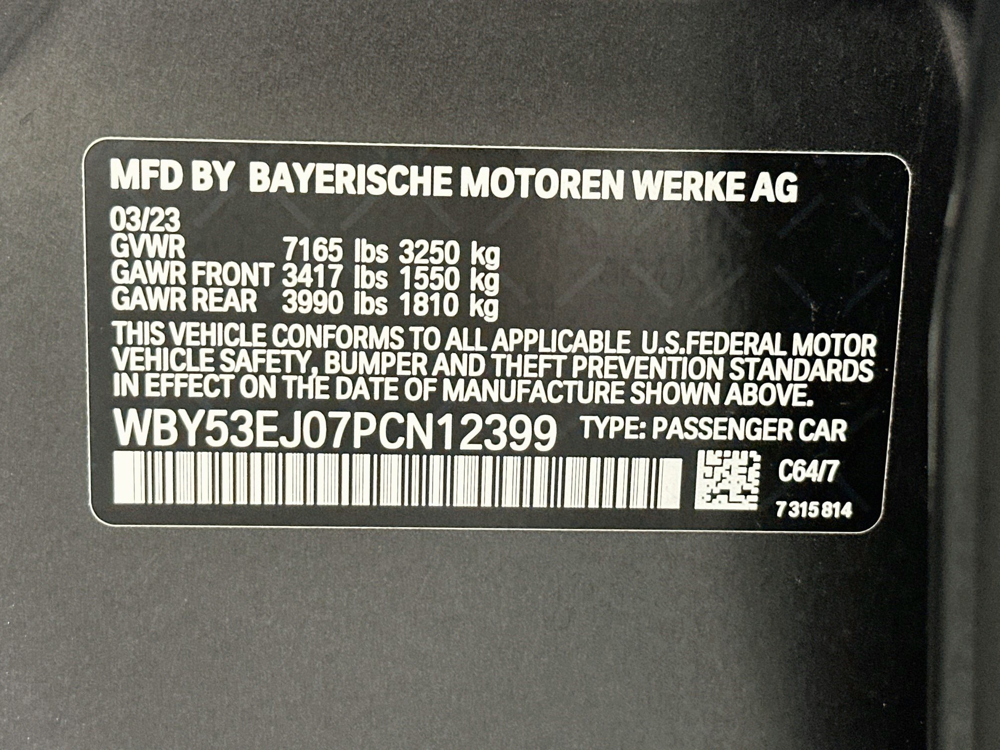 Used 2023 BMW i7 xDrive60 w/ Executive Package 2 AWD/4WD image 37
