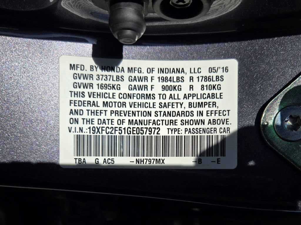 Used 2016 Honda Civic LX image 30
