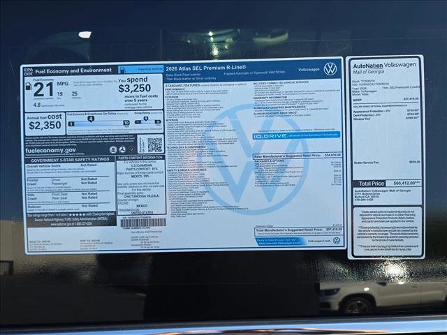 New 2026 Volkswagen Atlas SEL Premium R-Line image 17