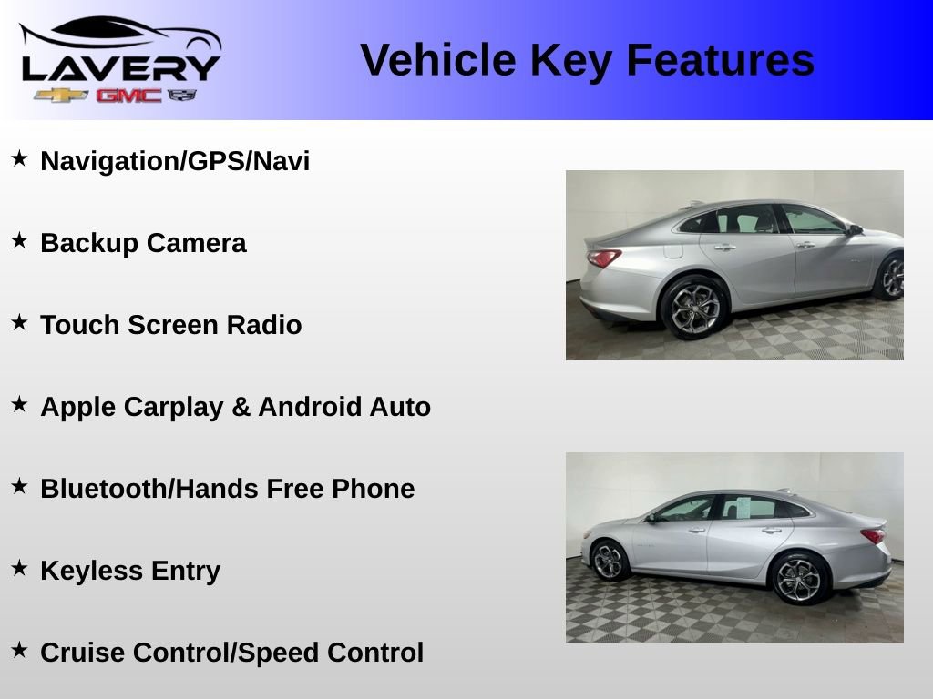 Certified 2022 Chevrolet Malibu LT FWD image 2