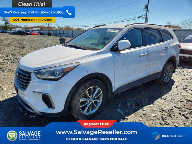 Used 2017 Hyundai Santa Fe SE AWD/4WD image 1