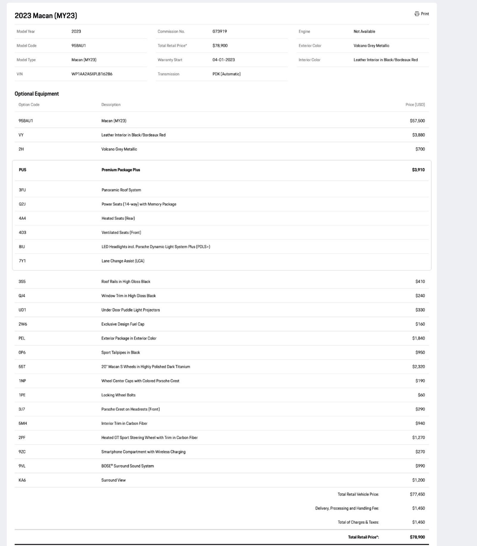 Certified 2023 Porsche Macan image 33