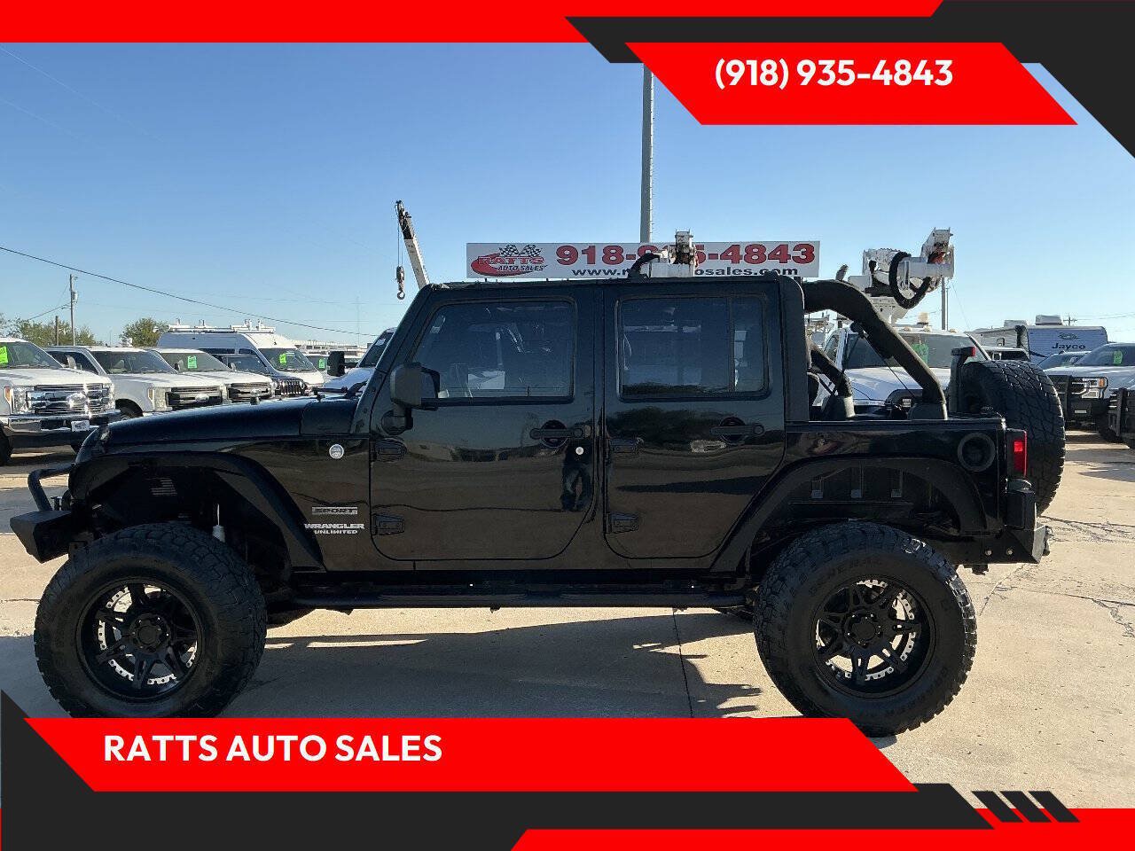 Used 2013 Jeep Wrangler Unlimited Sport w/ Trailer Tow Group AWD/4WD image 1