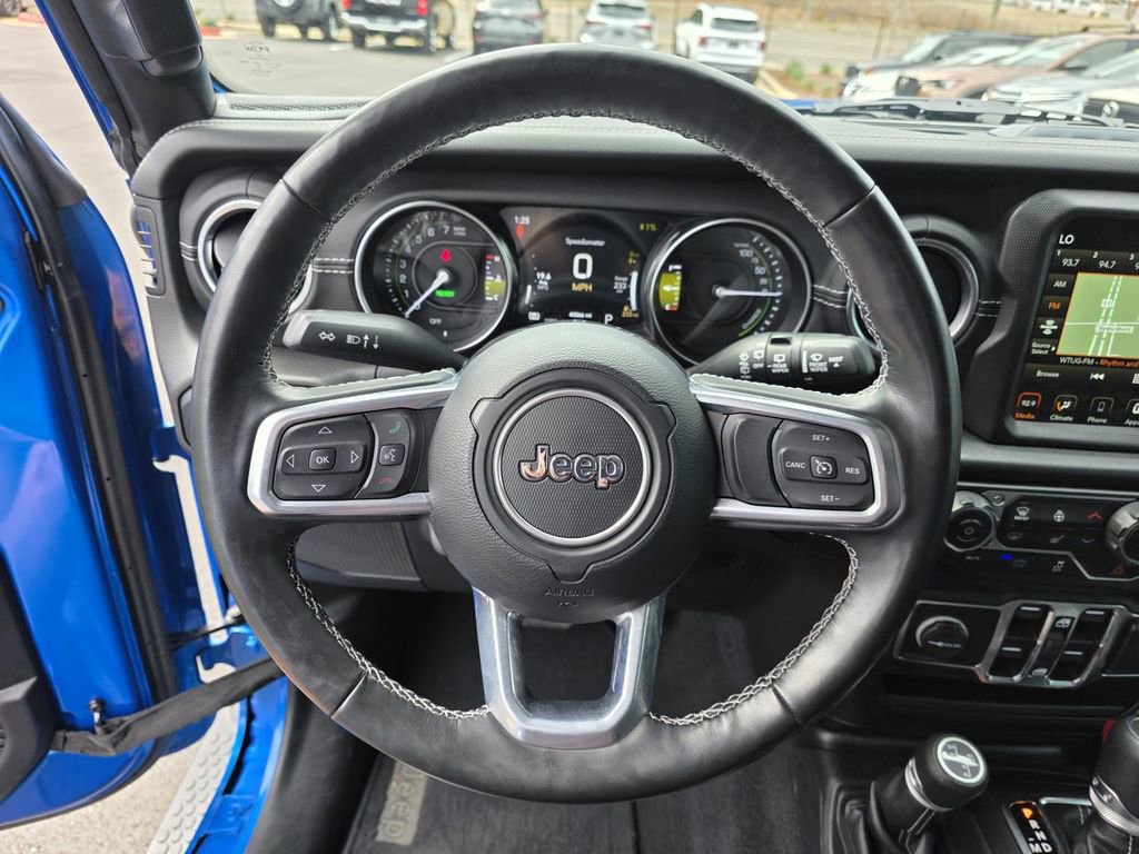 Used 2021 Jeep Wrangler Unlimited Sahara 4xe w/ Cold Weather Group image 16