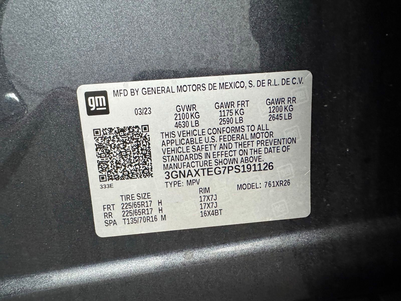 Used 2023 Chevrolet Equinox LT w/ Driver Convenience Package image 31