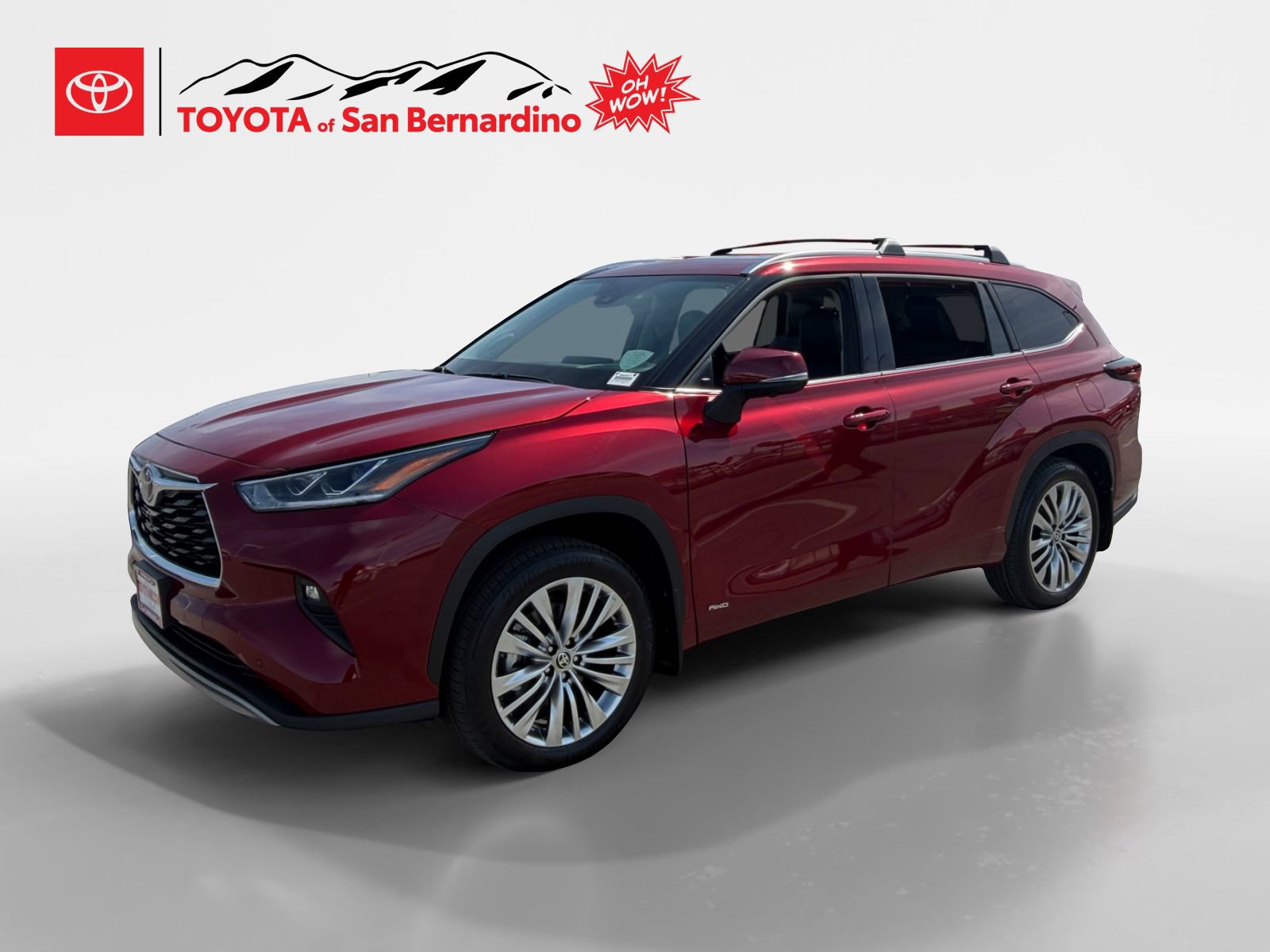 New 2026 Toyota Highlander Platinum image 1