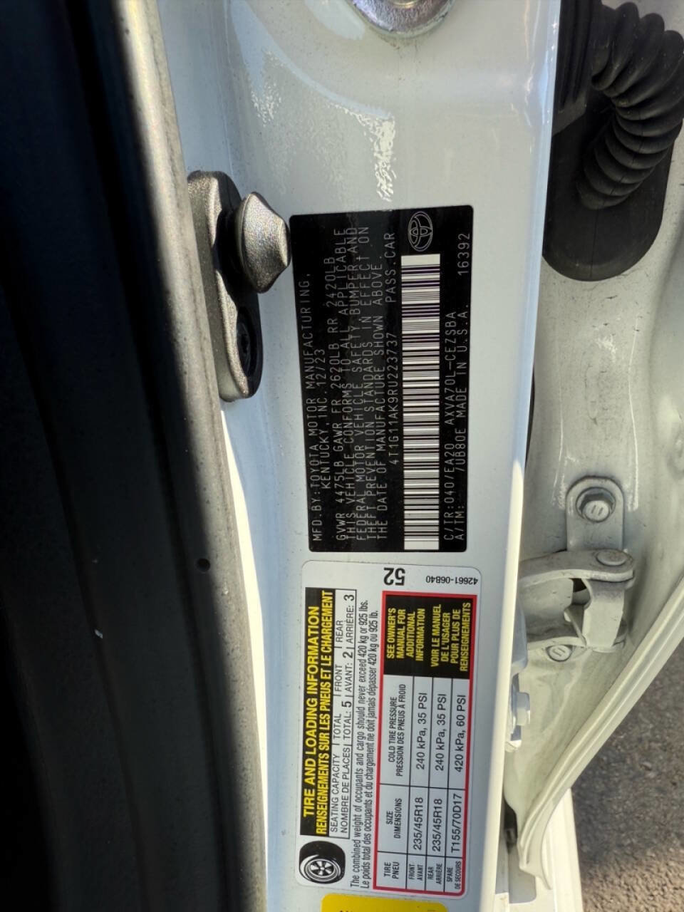 Used 2024 Toyota Camry SE image 22