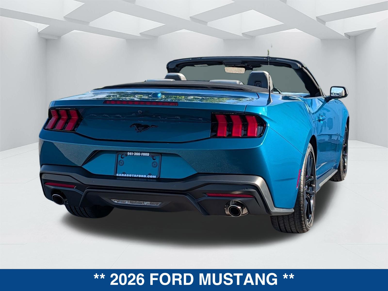New 2026 Ford Mustang Premium w/ Mustang Nite Pony Package RWD image 6