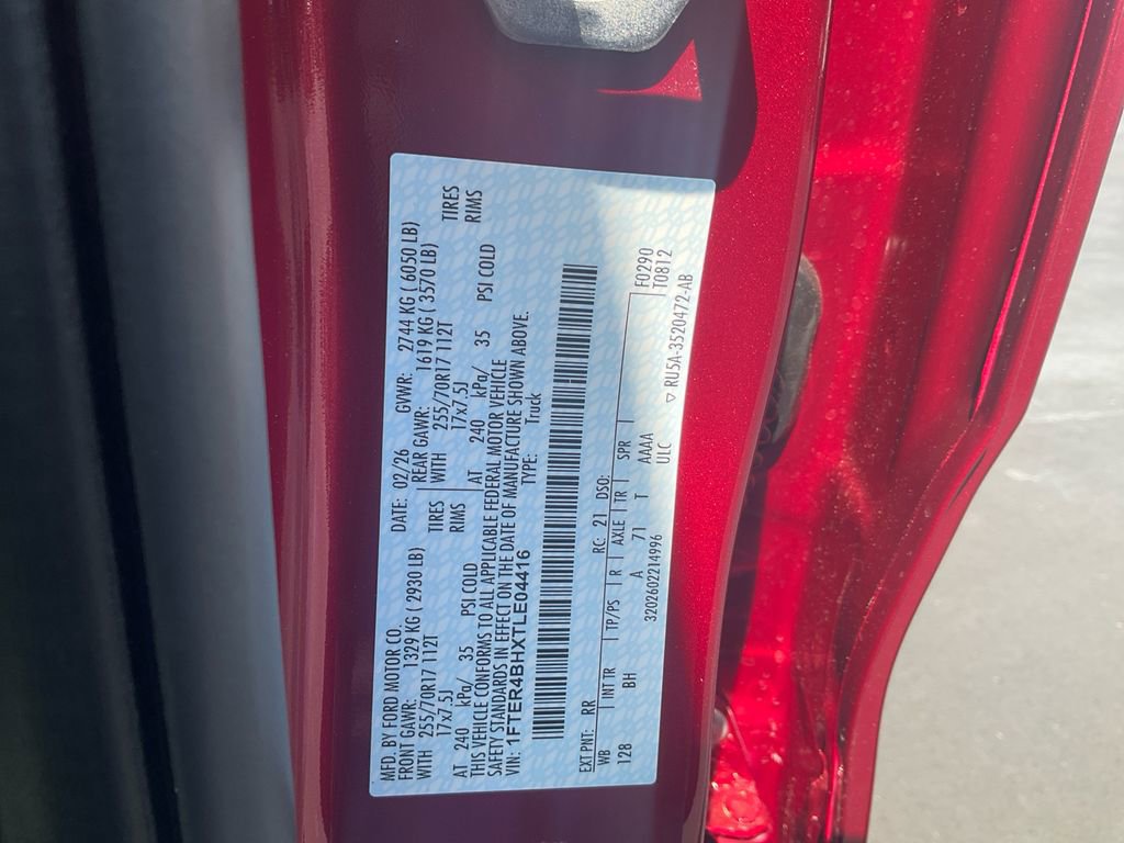 New 2026 Ford Ranger XL w/ Trailer Tow Package RWD image 18