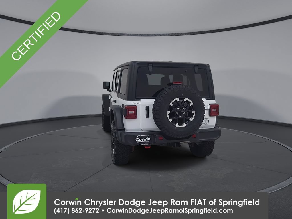 Certified 2026 Jeep Wrangler Unlimited Rubicon AWD/4WD image 12