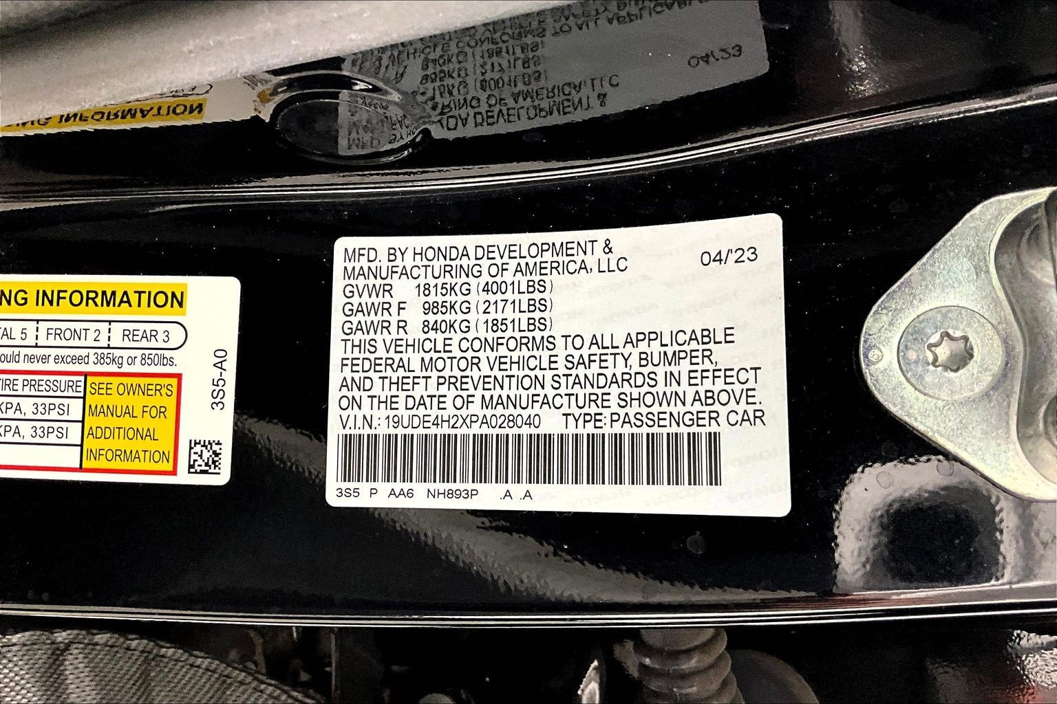 Certified 2023 Acura Integra FWD image 17