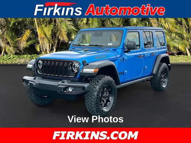 New 2025 Jeep Wrangler Willys
