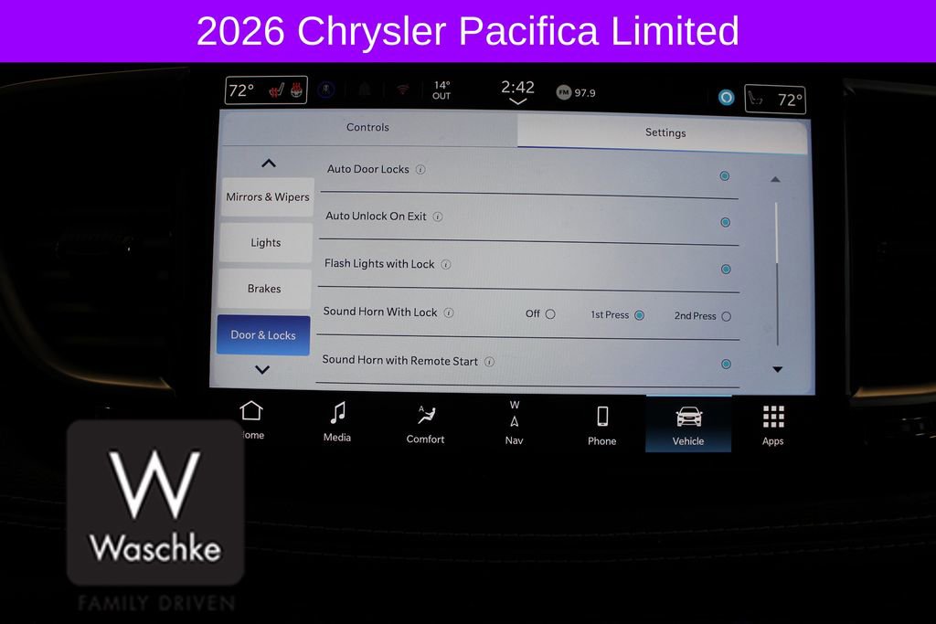 New 2026 Chrysler Pacifica Limited w/ S Appearance Package image 60