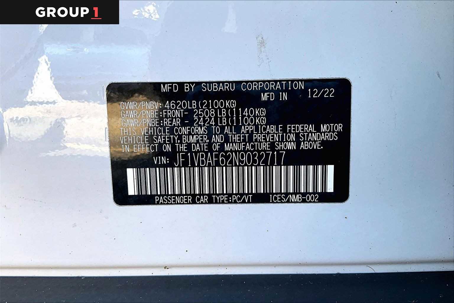 Certified 2022 Subaru WRX Premium image 35