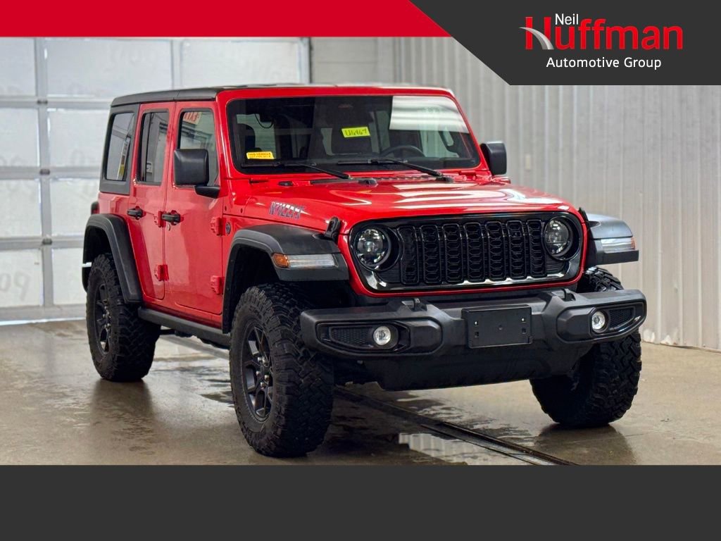 Used 2025 Jeep Wrangler Unlimited Sport S 4xe image 1
