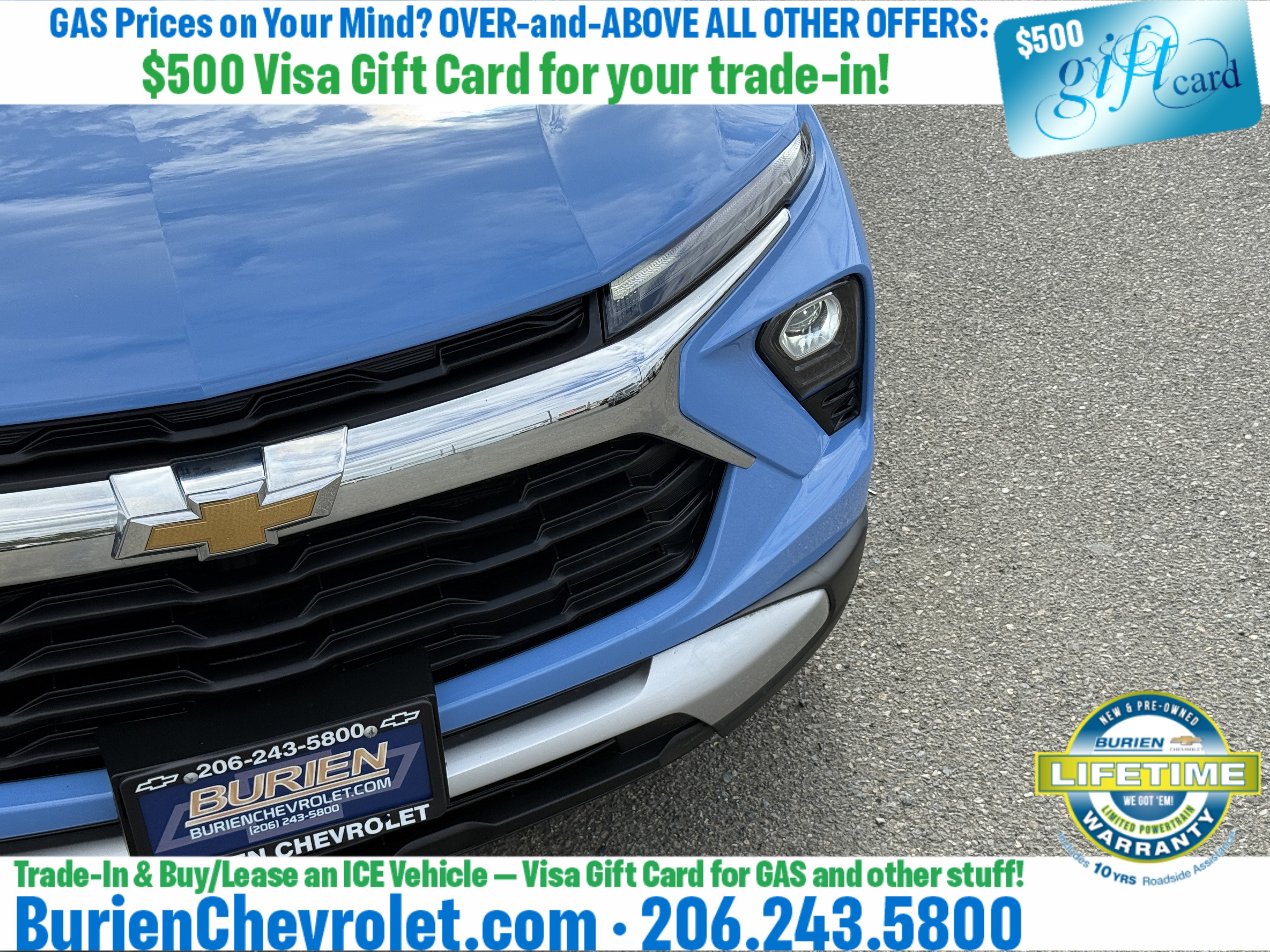 Used 2024 Chevrolet TrailBlazer LT w/ LT Cold Weather Package AWD/4WD image 40