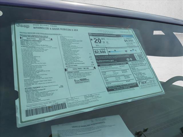 New 2026 Jeep Wrangler Unlimited Rubicon image 14
