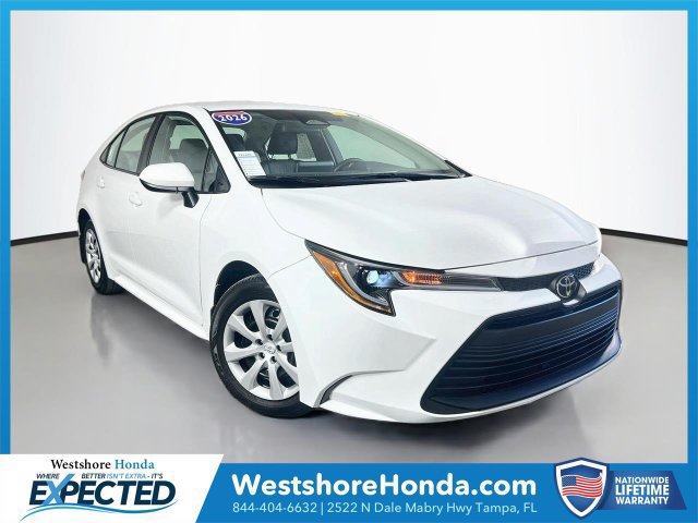 Used 2026 Toyota Corolla LE