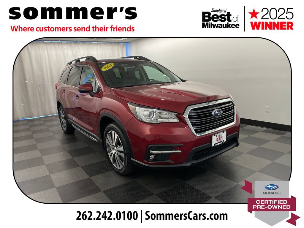 Certified 2021 Subaru Ascent Limited w/ Technology Package AWD/4WD image 1