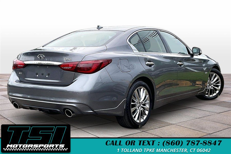 Used 2019 INFINITI Q50 Luxe w/ Essential Package (3.0T Luxe) AWD/4WD image 2