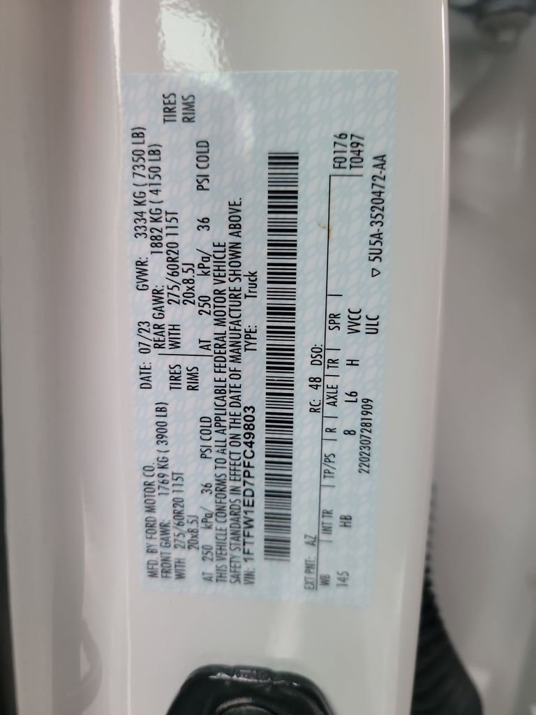 Used 2023 Ford F150 Lariat w/ Equipment Group 502A High image 29