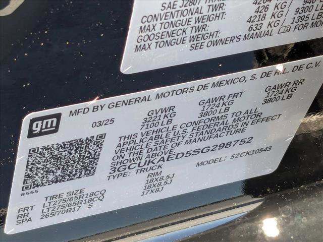 New 2025 Chevrolet Silverado 1500 W/T w/ WT Value Package image 16