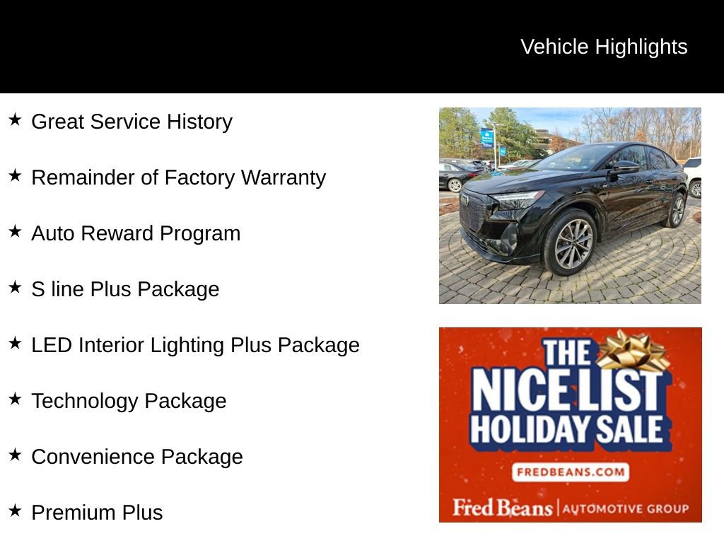 Used 2022 Audi Q4 e-tron Premium Plus w/ Premium Plus image 3