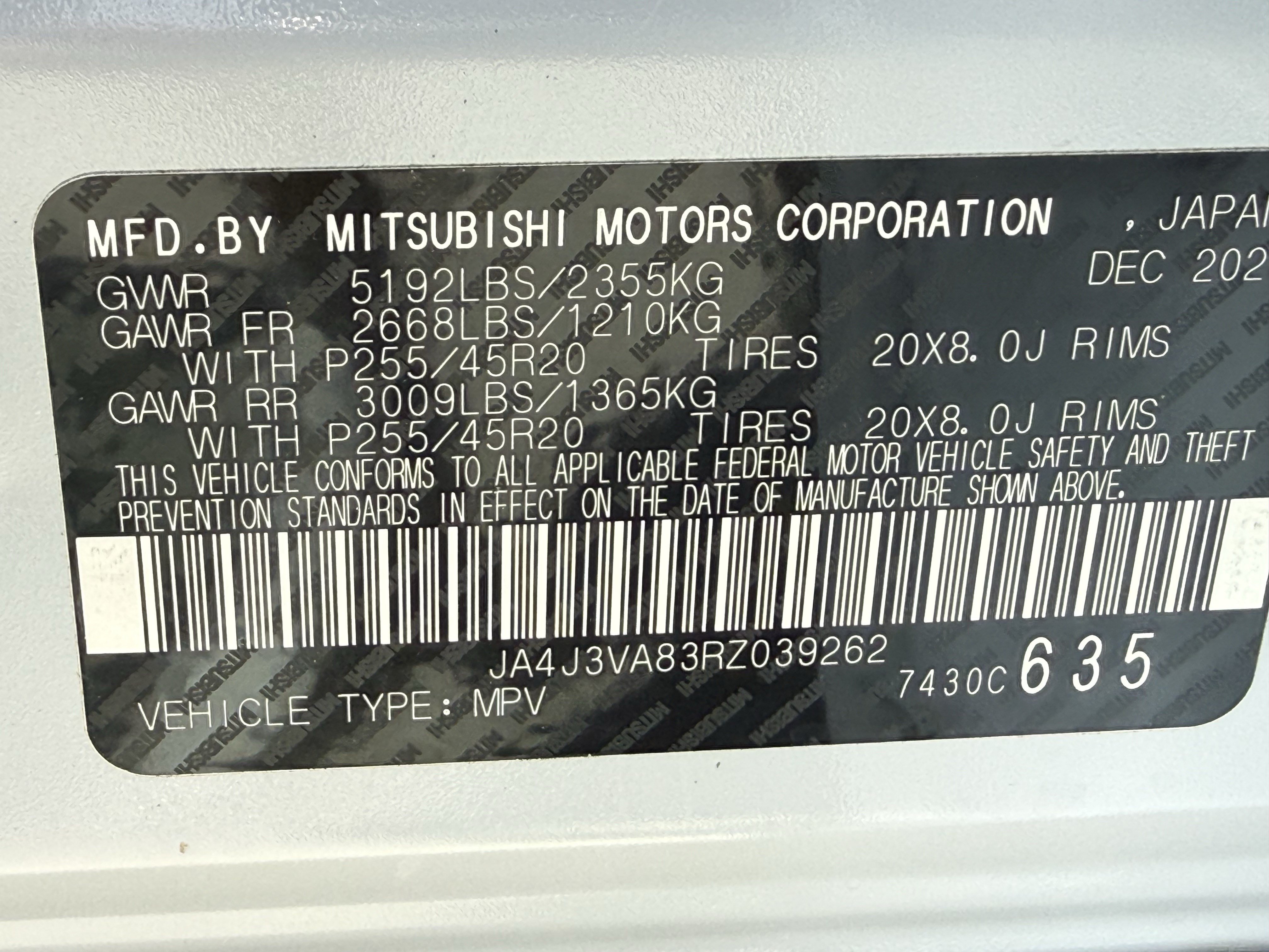 Used 2024 Mitsubishi Outlander SE FWD image 35