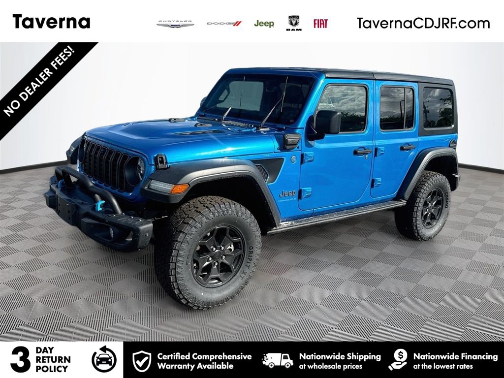 Certified 2023 Jeep Wrangler Unlimited Rubicon 4xe AWD/4WD image 1