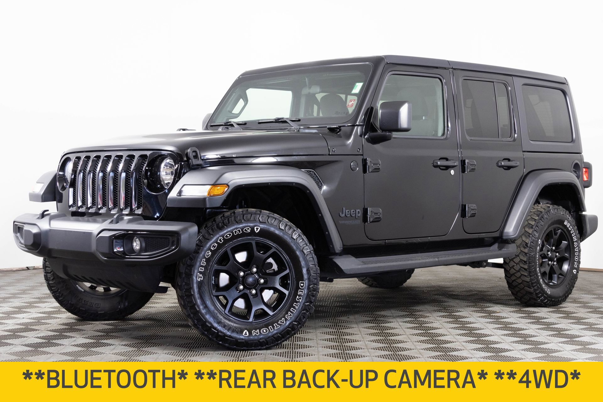 Used 2021 Jeep Wrangler Unlimited Willys image 2