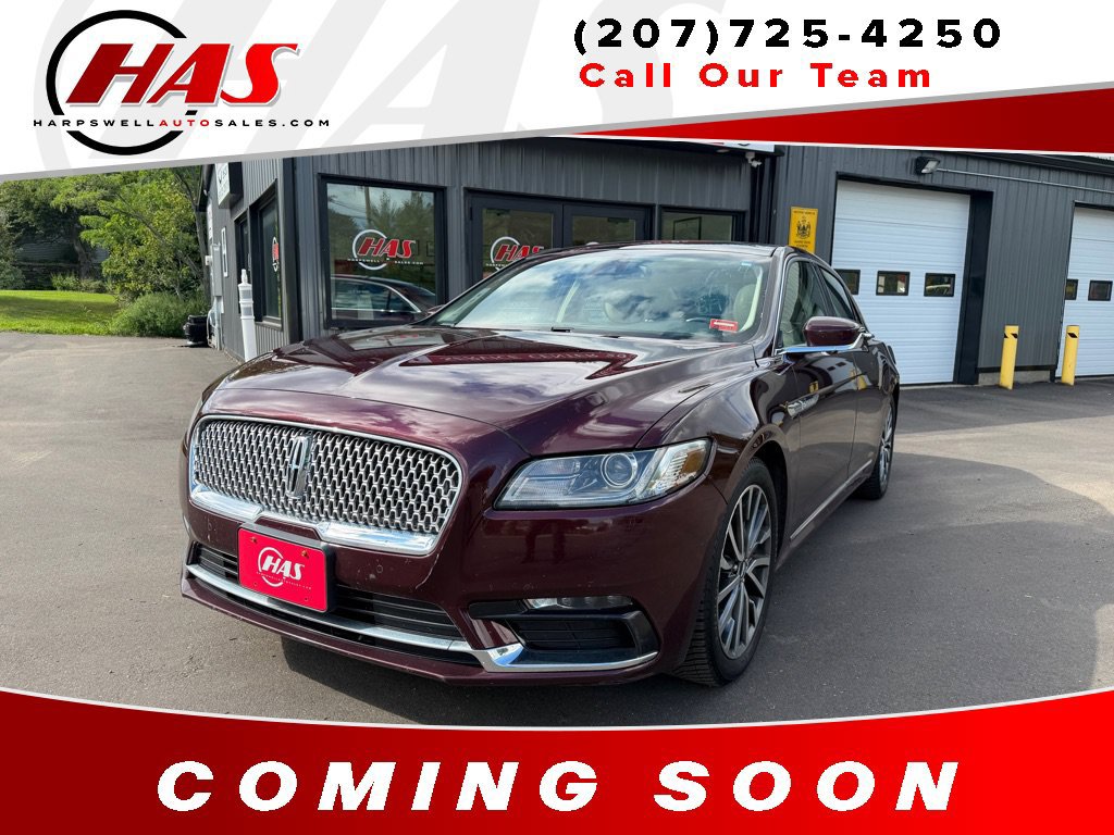 Used 2017 Lincoln Continental Select w/ Climate Package