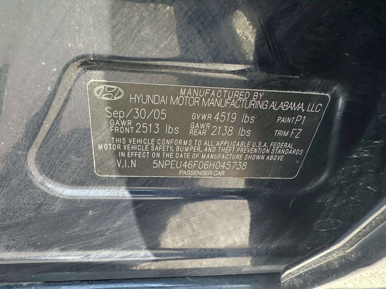 Used 2006 Hyundai Sonata V6 FWD image 35