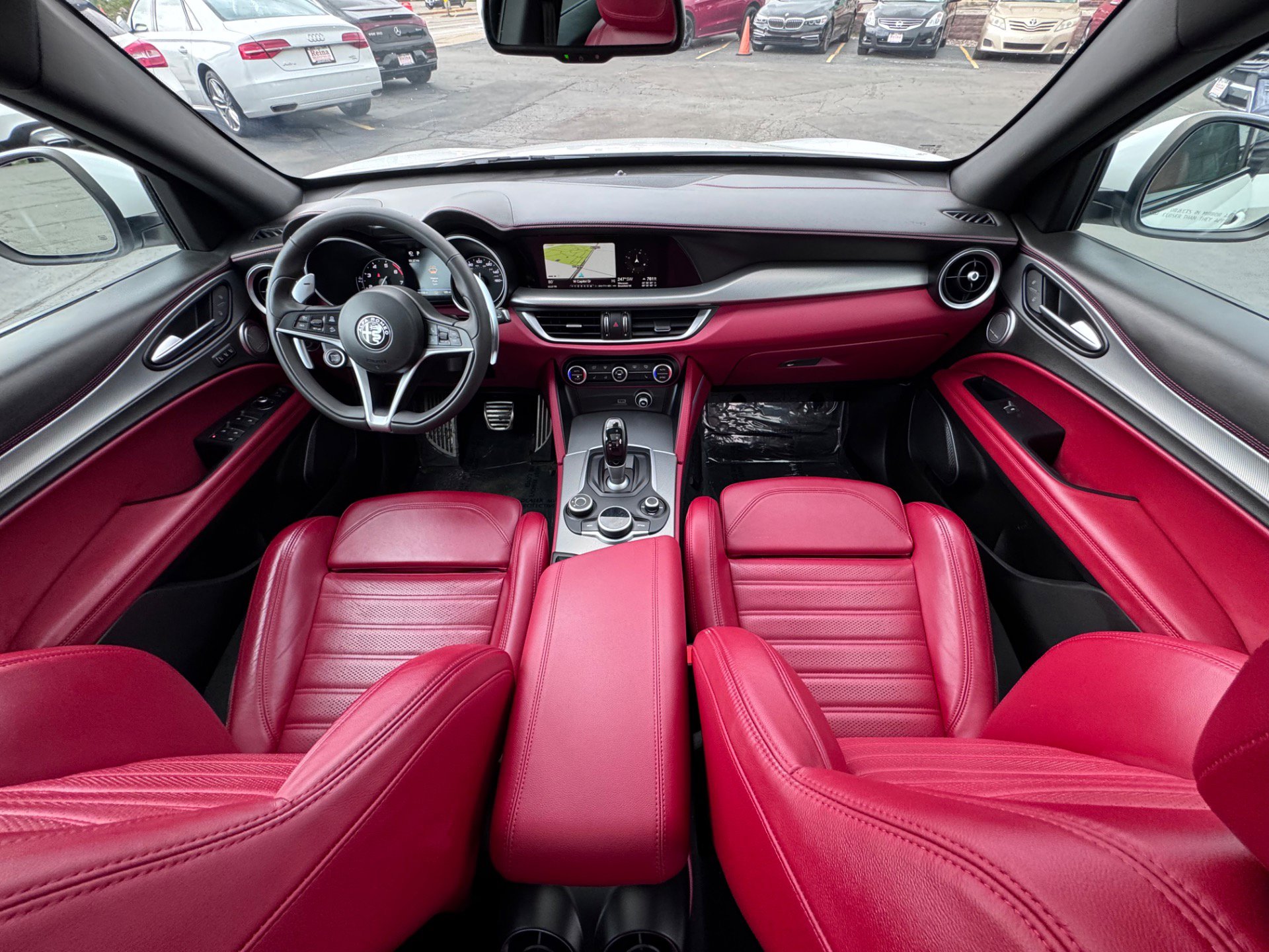 Used 2019 Alfa Romeo Stelvio Ti Sport w/ Quick Order Package 22S Sport AWD/4WD image 18