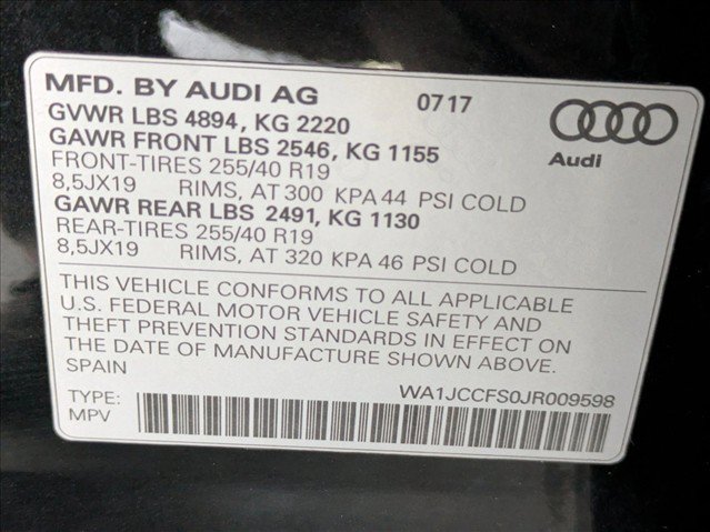 Used 2018 Audi Q3 2.0T Premium Plus w/ Premium Plus Package AWD/4WD image 27