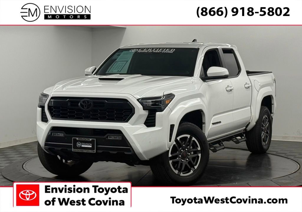Certified 2024 Toyota Tacoma TRD Sport w/ TRD Sport Upgrade Package