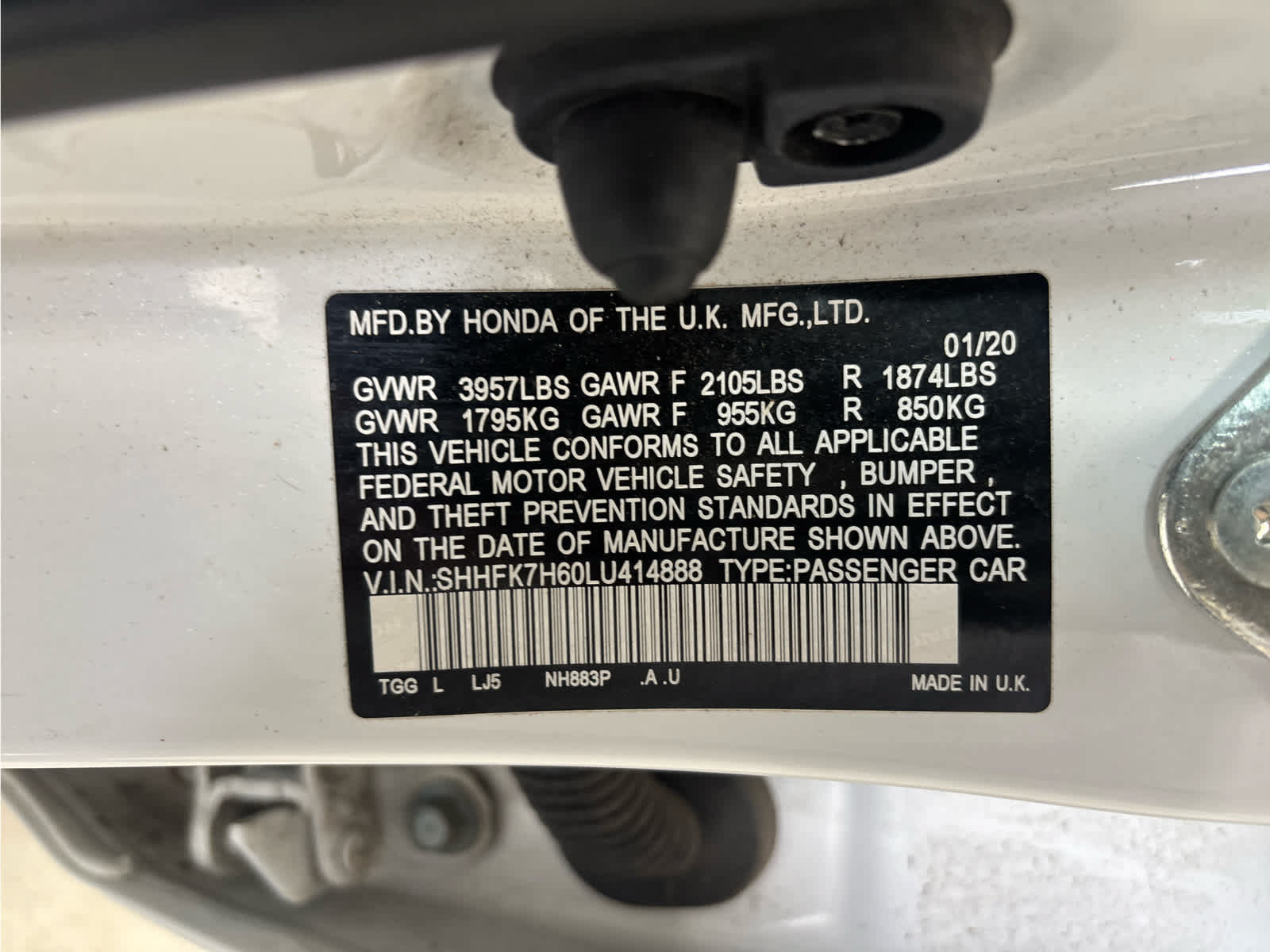Used 2020 Honda Civic EX image 34