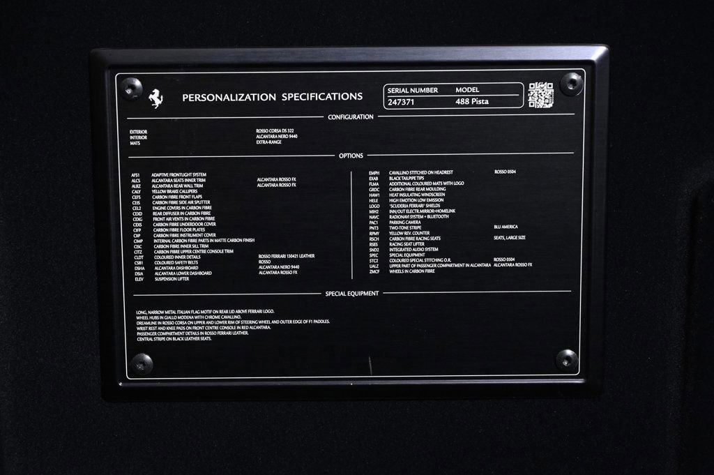 Certified 2019 Ferrari 488 Pista Coupe image 27