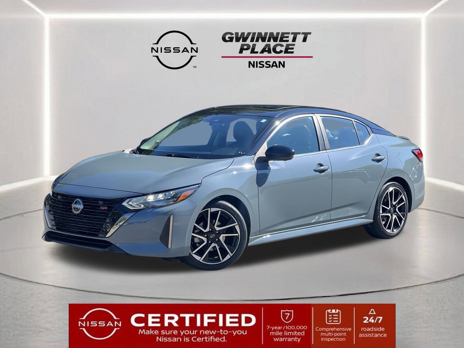 Certified 2024 Nissan Sentra SR w/ SR Premium Package FWD image 1