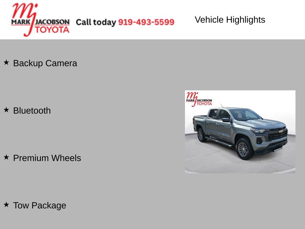 Used 2023 Chevrolet Colorado LT w/ LT Convenience Package II image 7
